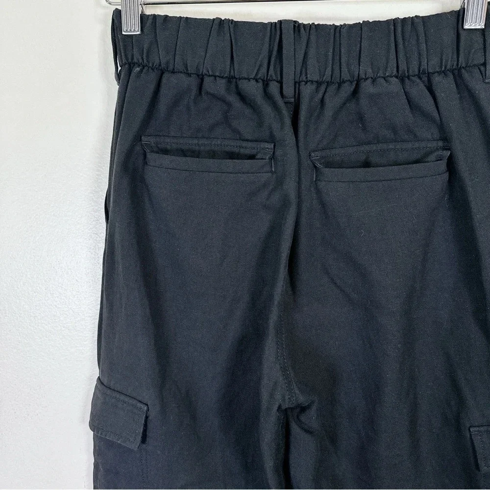Banana Republic Cargo Utility Black Pant